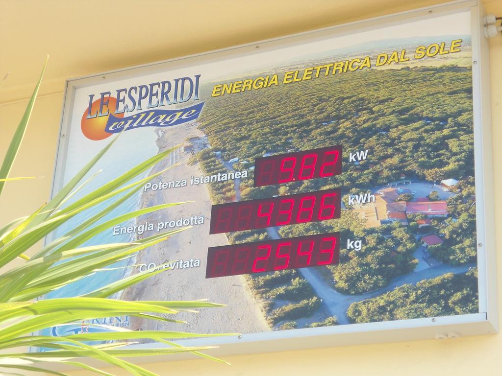 Le Esperidi Camping Ecoresort Марина ди Бибона Екстериор снимка